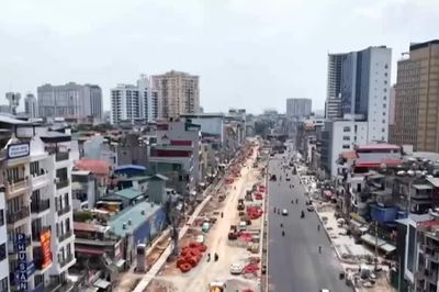 Diện mạo Vành đai 1 Hoàng Cầu - Voi Phục trước ngày thông xe