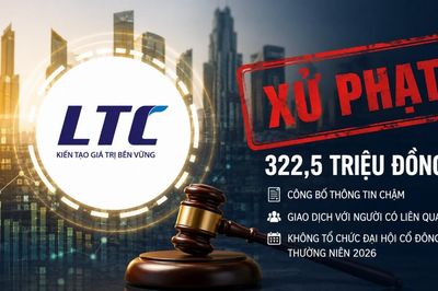 Công ty Điện nhẹ viễn thông bị phạt 322,5 triệu đồng