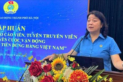 Báo cáo viên Công đoàn 'nói đúng, nói dễ hiểu, nói có trách nhiệm'