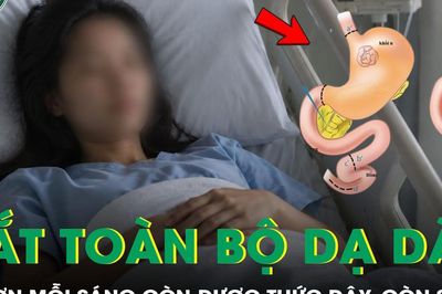 Mẹ 9X cắt toàn bộ dạ dày ở tuổi 31
