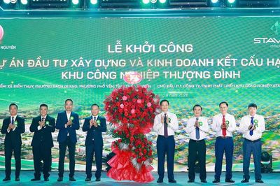 Thái Nguyên: Khởi công 2 dự án trọng điểm tổng mức đầu tư gần 3.000 tỷ đồng