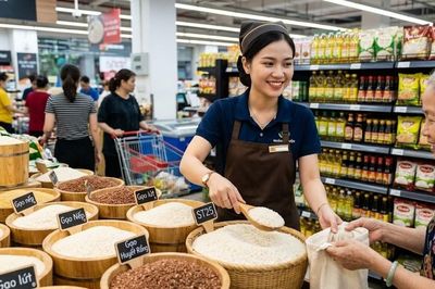 Giá lúa gạo hôm nay 19.8.2026: CL 555 giữ trên 10.000 đồng/kg