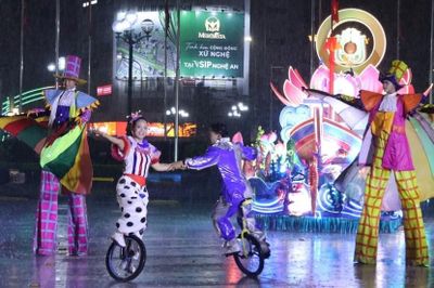 Sôi động, tưng bừng sắc màu Carnival Nghệ An 2026