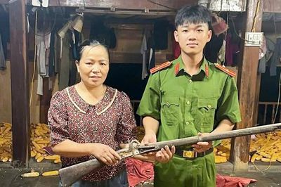 Thái Nguyên vận động người dân giao nộp vũ khí tự chế