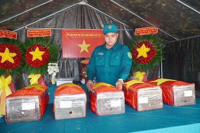 TP.HCM hoàn thành tìm kiếm, quy tập hài cốt liệt sĩ tại ấp Lạc An 3