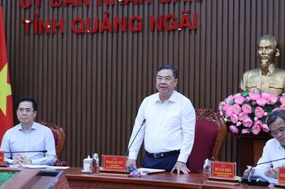 Quảng Ngãi phát huy tiềm năng, lợi thế, phấn đấu đạt mức tăng trưởng cao hơn mục tiêu được giao