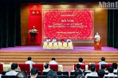 Tỉnh ủy Điện Biên gặp mặt cán bộ được quy hoạch diện Ban Thường vụ Tỉnh ủy quản lý