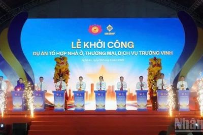 Khởi công tổ hợp nhà ở, thương mại, dịch vụ Trường Vinh tại Nghệ An