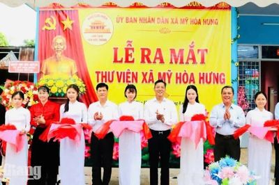An Giang ra mắt thư viện tại quê hương Bác Tôn