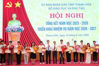 Giáo dục mũi nhọn Thanh Hóa vào nhóm 6 địa phương dẫn đầu cả nước