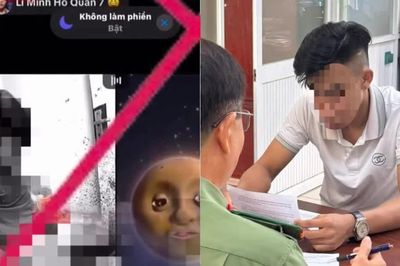 Thực hiện hành vi nguy hiểm để 'câu view', một TikToker bị công an mời làm việc