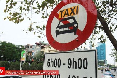 Hà Nội hạn chế taxi, xe hợp đồng dưới 8 chỗ trên phố Khâm Thiên