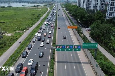 Hà Nội phân luồng giao thông trong dịp nghỉ Quốc khánh 2/9