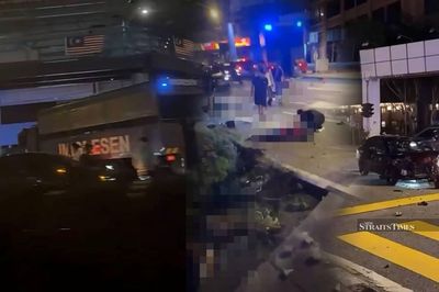 Tai nạn nghiêm trọng tại Kuala Lumpur: Xe Cục Di trú vượt đèn đỏ, 3 người một nhà tử vong