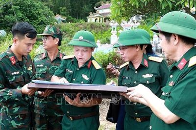 Huế: Khảo sát khu vực nghi có khoảng 140 hài cốt liệt sỹ