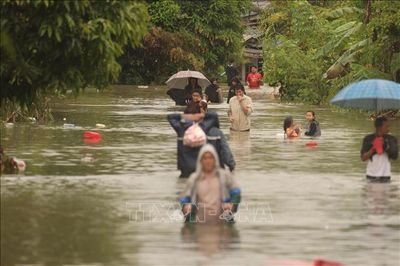 Thái Lan ban bố vùng thảm họa ở miền Bắc do lũ lụt
