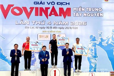 Thanh Hóa lần thứ 4 liên tiếp nhất toàn đoàn tại Giải Vô địch Vovinam miền Trung - Tây Nguyên
