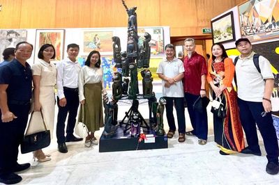 Bắc Ninh được trao 2 giải thưởng tại Triển lãm Mỹ thuật khu vực II Đồng bằng sông Hồng
