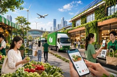 Thị trường bán lẻ xanh