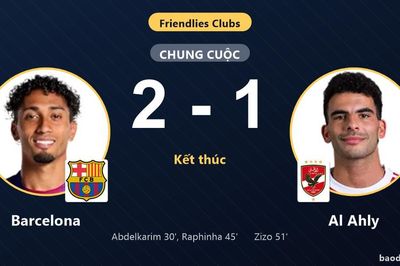 Thắng Al Ahly 2-1, Barcelona đứng vững trước nỗ lực rượt đuổi của đối thủ