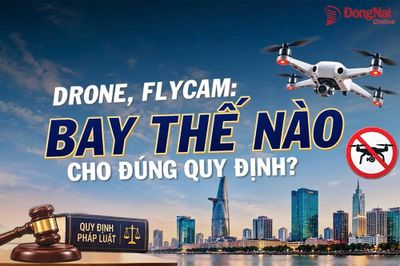 [Video] Drone, flycam: bay thế nào cho đúng quy định?