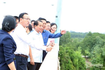 Phó Bí thư Thành ủy Thái Bảo kiểm tra tiến độ các dự án đầu tư công
