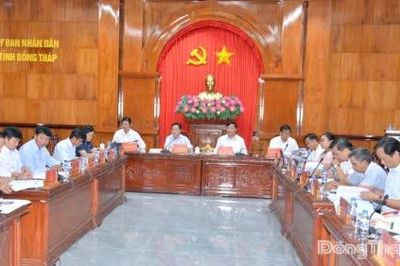 Đồng Tháp: Thông qua, cho ý kiến các dự thảo nghị quyết trình HĐND tỉnh