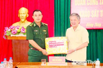 Bí thư Tỉnh ủy Đồng Tháp Ngô Chí Cường: Khai thác tối ưu tiềm năng, lợi thế của cửa khẩu biên giới