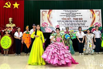 Thư viện tỉnh Khánh Hòa trao giải chuỗi hoạt động phục vụ thiếu nhi hè 2026