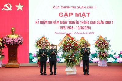 Gặp mặt kỷ niệm 80 năm Ngày truyền thống Báo Quân khu 1