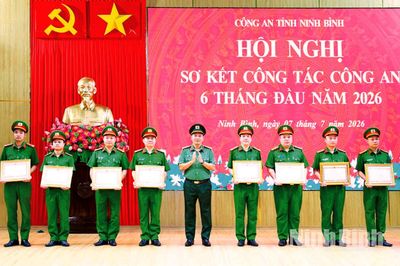 Xây dựng lực lượng Công an Ninh Bình thật sự trong sạch, vững mạnh, chính quy, tinh nhuệ, hiện đại trong kỷ nguyên mới