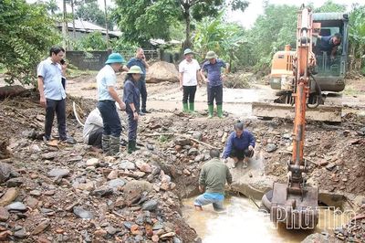 Yên Lập nâng cao năng lực phòng, chống thiên tai