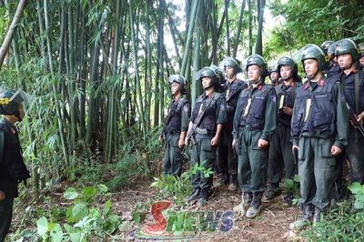 Tiểu đoàn 2, Trung đoàn Cảnh sát cơ động số 2 hoàn thành hành quân dã ngoại tại xã Chiềng Mai