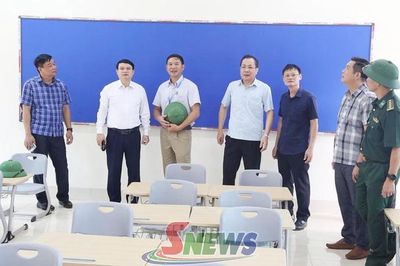 Kiểm tra công tác chuẩn bị Lễ khánh thành Trường Phổ thông nội trú Tiểu học và THCS Lóng Phiêng