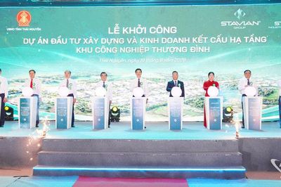 Thái Nguyên: Khởi công Dự án Khu công nghiệp Thượng Đình gần 2.500 tỷ đồng