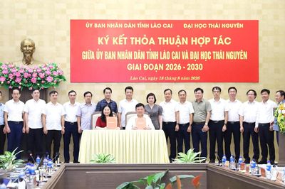 Đại học Thái Nguyên và tỉnh Lào Cai hợp tác đào tạo nhân lực chất lượng cao