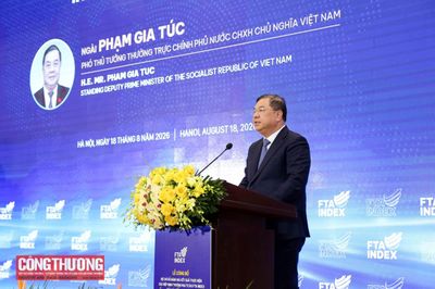 Phó Thủ tướng Thường trực Chính phủ: Xây dựng FTA Index thành công cụ quan trọng quản trị hội nhập kinh tế quốc tế