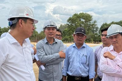 Thi công chậm, nhà thầu dự án giao thông trọng điểm ở Dung Quất liên tục bị phê bình