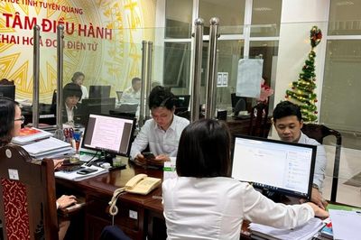 Thuế tỉnh Tuyên Quang thu ngân sách 7 tháng tăng hơn 35% so với cùng kỳ