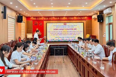 TAND tỉnh Tuyên Quang nâng cao trách nhiệm của cán bộ, đảng viên trên không gian mạng
