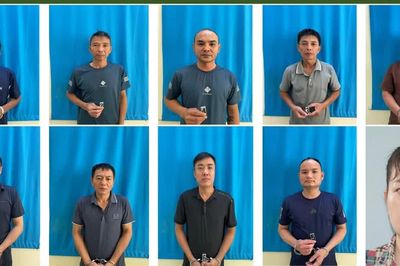 Bắt giữ 10 đối tượng trên 2 chiếu bạc, thu giữ hơn 200 triệu đồng