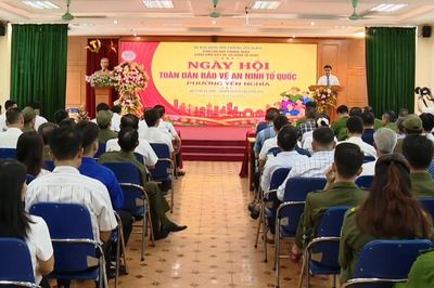 Mỗi người dân là một chiến sĩ trong phong trào bảo vệ an ninh Tổ quốc