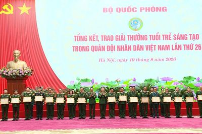 473 công trình đạt giải 'Tuổi trẻ sáng tạo trong Quân đội'