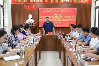 HĐND tỉnh giám sát thực hiện chính sách BHYT và chăm sóc sức khỏe đồng bào dân tộc thiểu số tại xã Minh Khai