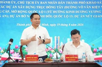 TPHCM: Quyết liệt giải phóng mặt bằng, phấn đấu khởi công dự án mở rộng Quốc lộ 1 và Quốc lộ 13 vào ngày 2-9