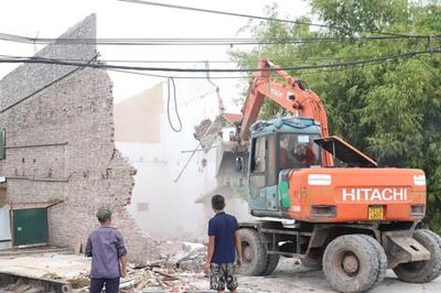 Xã Đại Xuyên: Nhân dân đồng thuận tháo dỡ công trình vi phạm