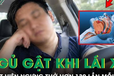 Ngủ gật khi lái xe, người đàn ông 36 tuổi được phát hiện bệnh nặng