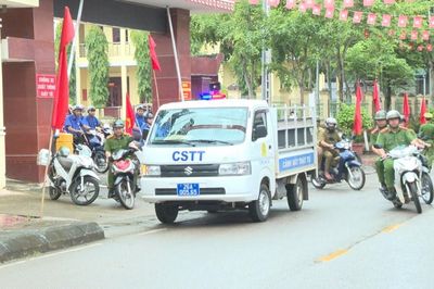 Yên Châu ra quân bảo đảm an toàn giao thông cho học sinh