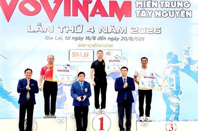 Vovinam Thanh Hóa tiếp tục gặt vàng ở giải khu vực