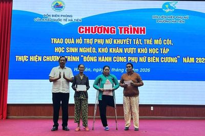 Hà Tiên chung tay chăm lo phụ nữ, trẻ em khó khăn nơi biên giới